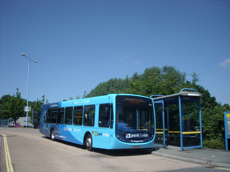 Exeter Park and Ride Bus Photos