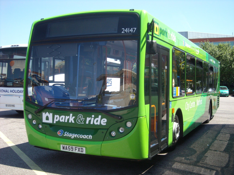 Exeter Park and Ride Bus Photos